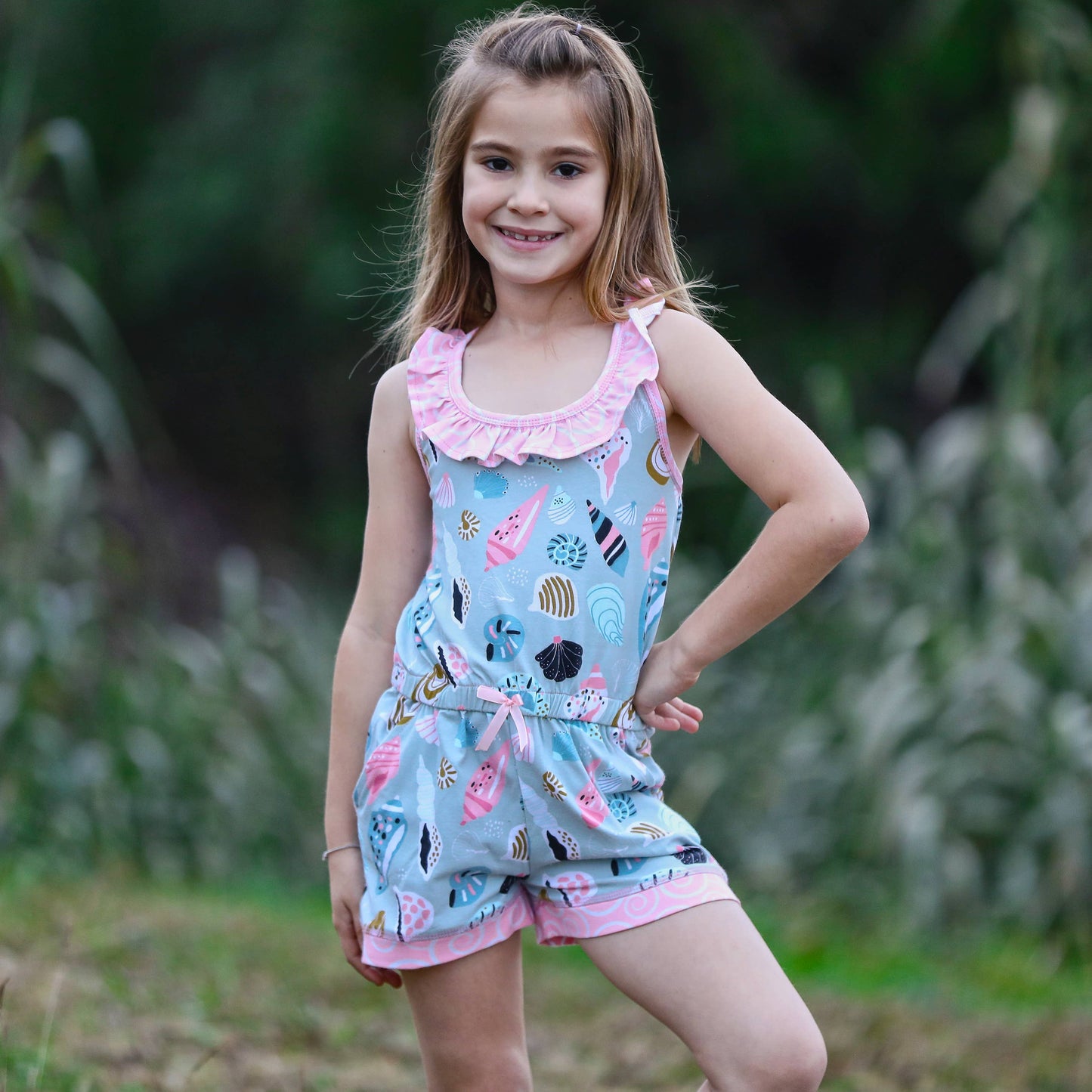 Seaside Shells Romper