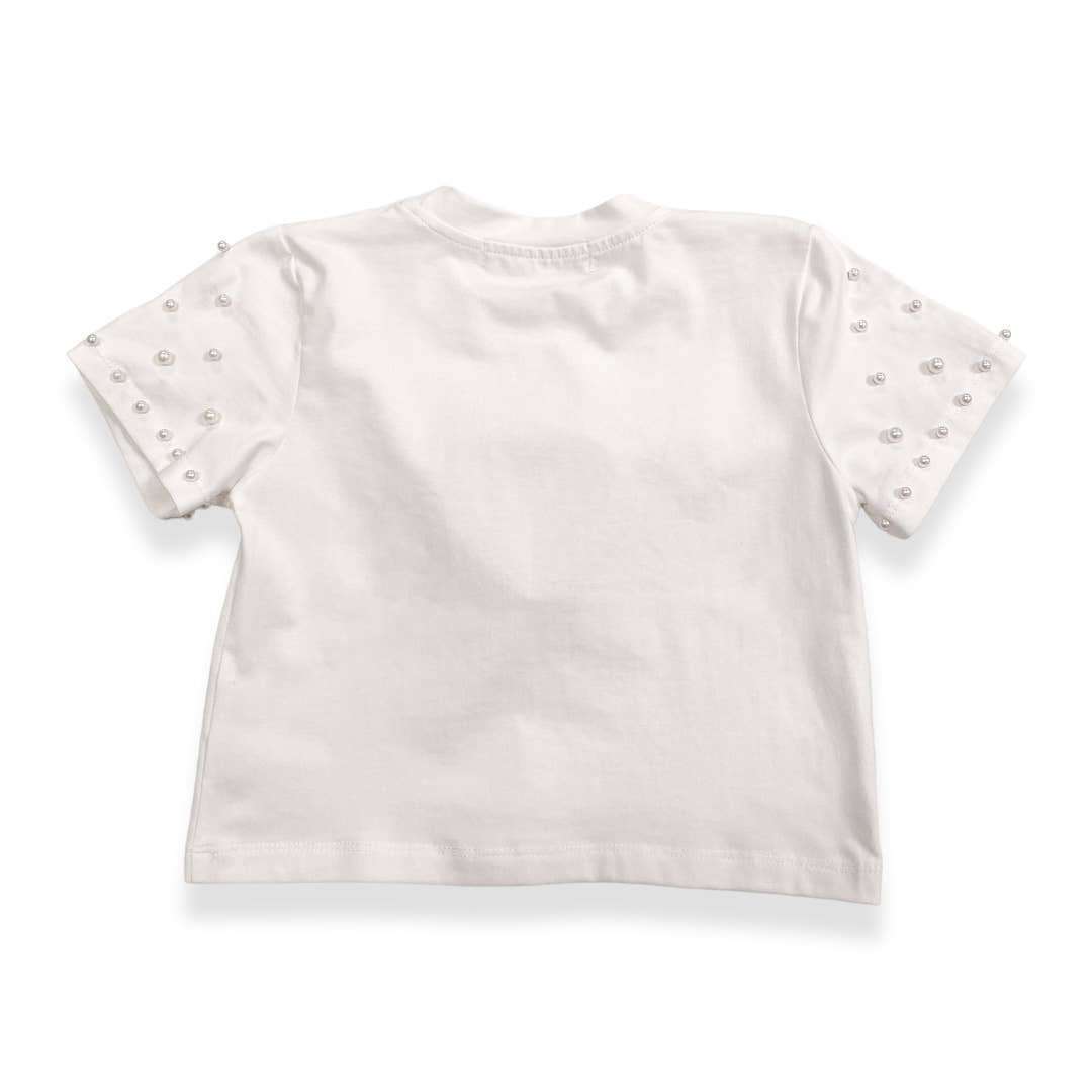 Doe a Dear - Pink Heart Patch Tee