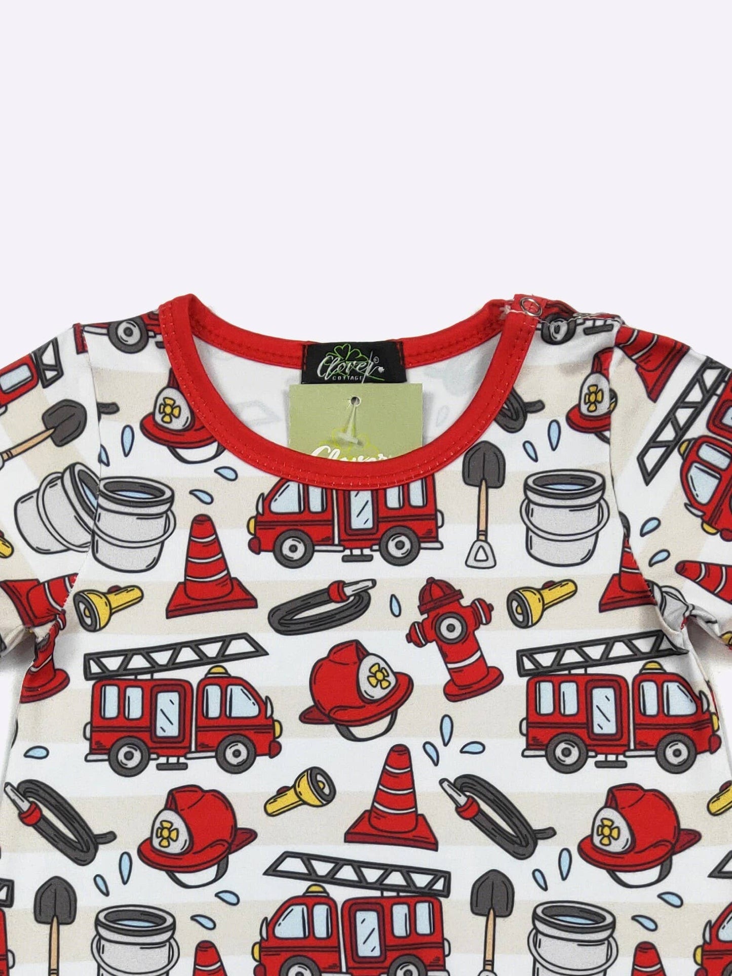 Clover Cottage - Fire Engine Romper