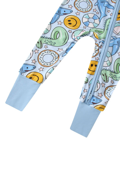 Pool Floats Bamboo Baby Convertible Zippy Romper