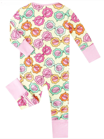 Sunglasses Bamboo Baby Convertible Zippy Romper