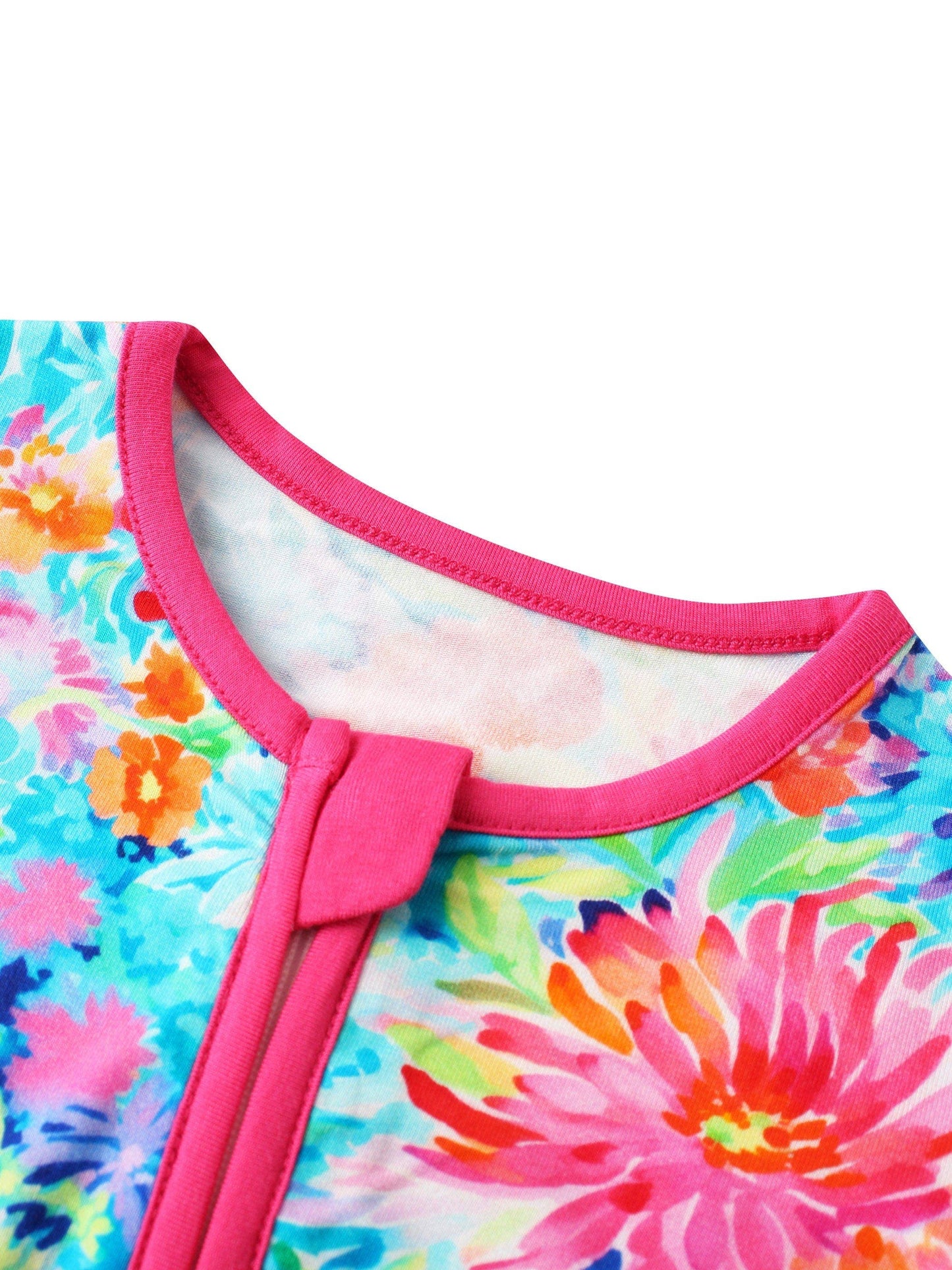 Garden Bamboo Baby Convertible Zippy Romper