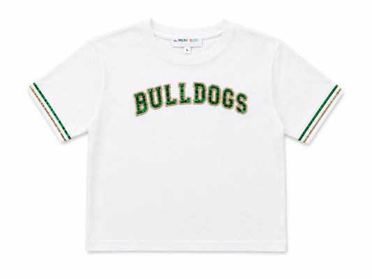 Bulldog Sequin Tee