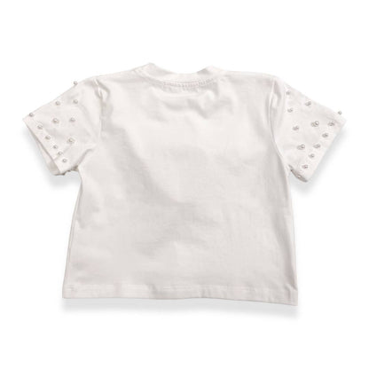 Doe a Dear - Pink Heart Patch Tee