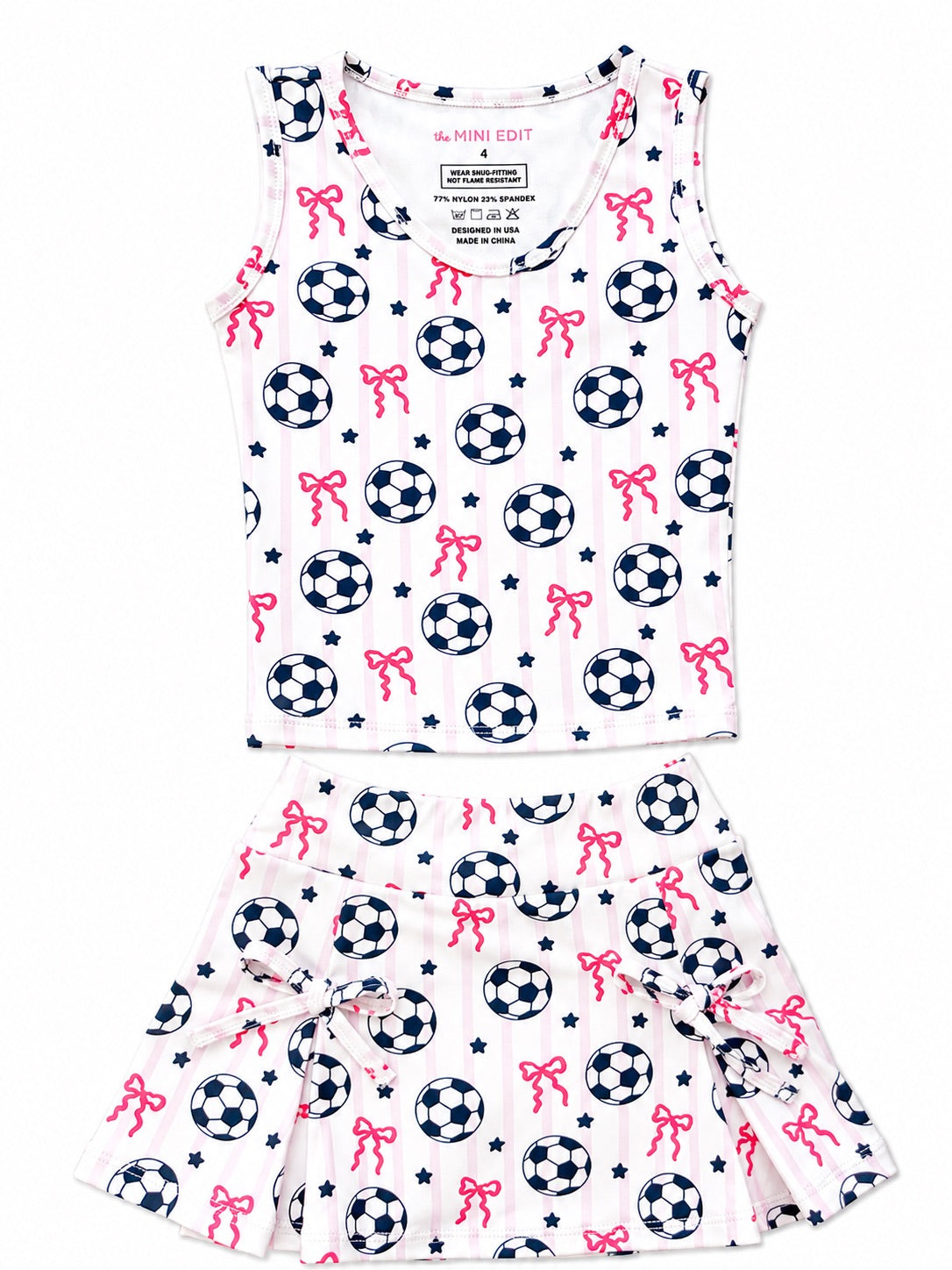Soccer 2 Piece Set-Bows