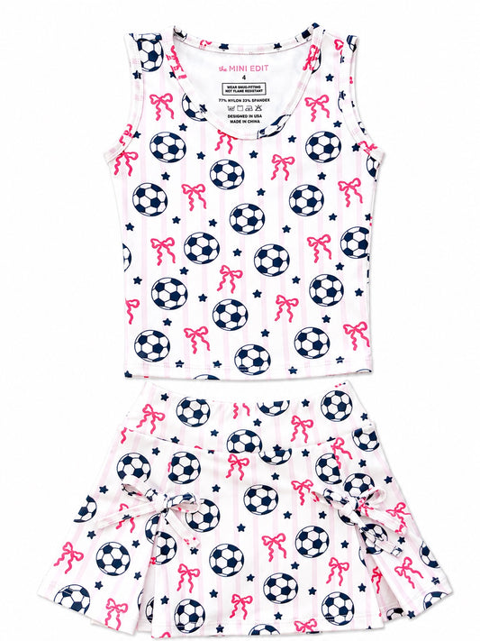Soccer 2 Piece Set-Bows