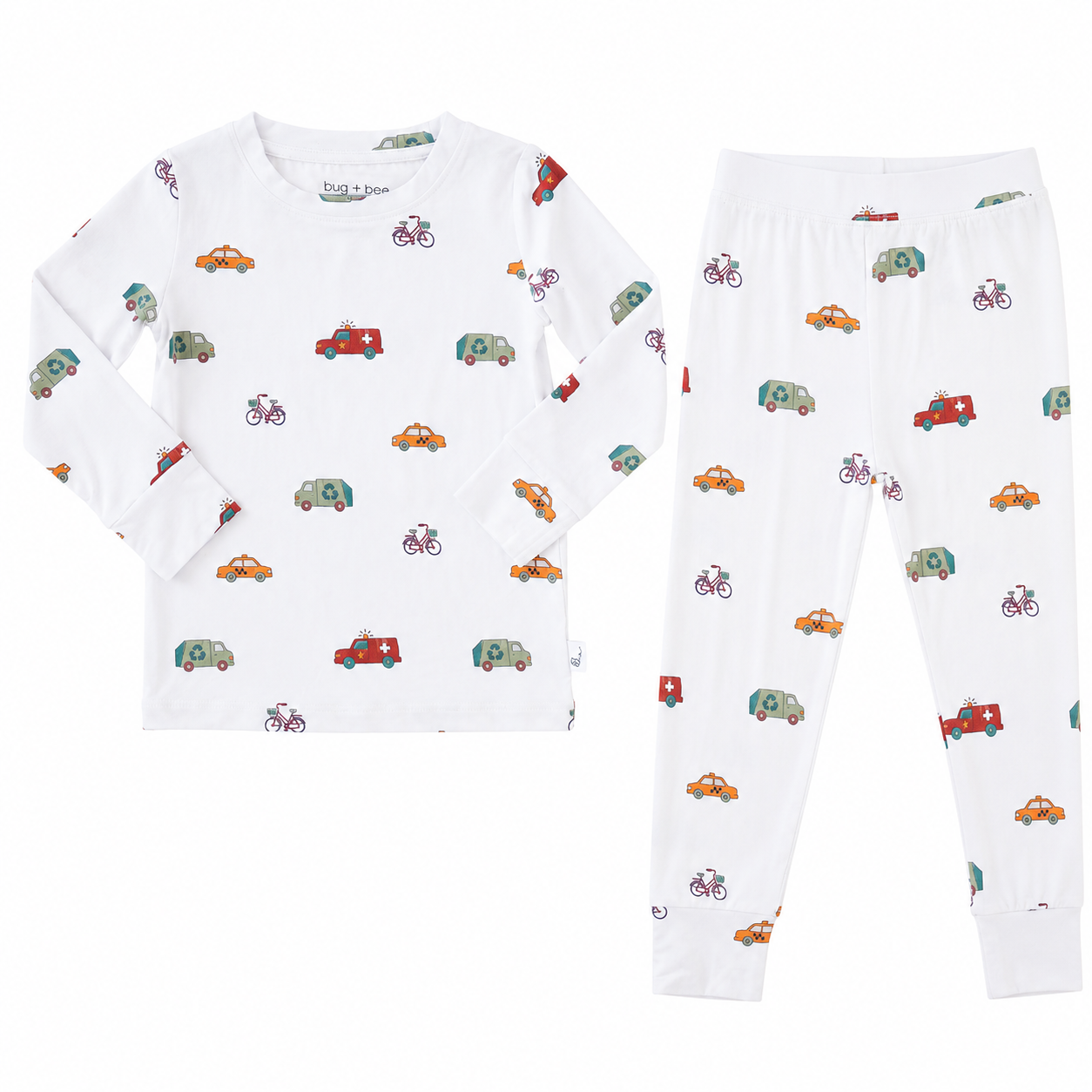 bug + bean kids - Bamboo 2-Piece Set | Rush Hour