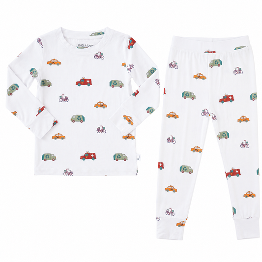 bug + bean kids - Bamboo 2-Piece Set | Rush Hour