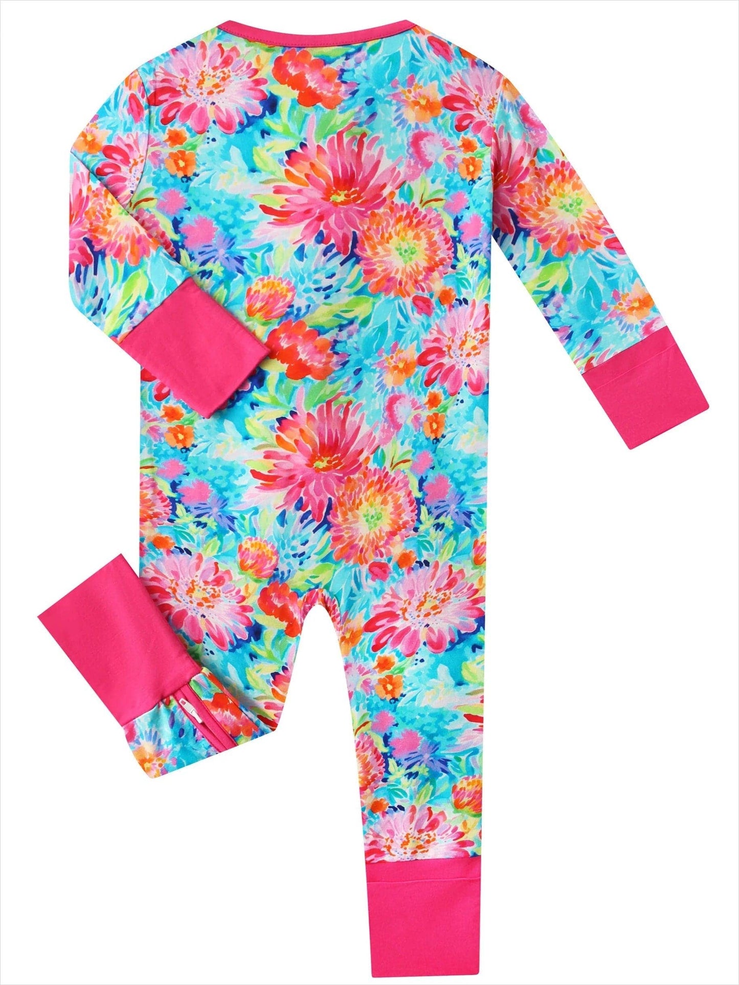 Garden Bamboo Baby Convertible Zippy Romper