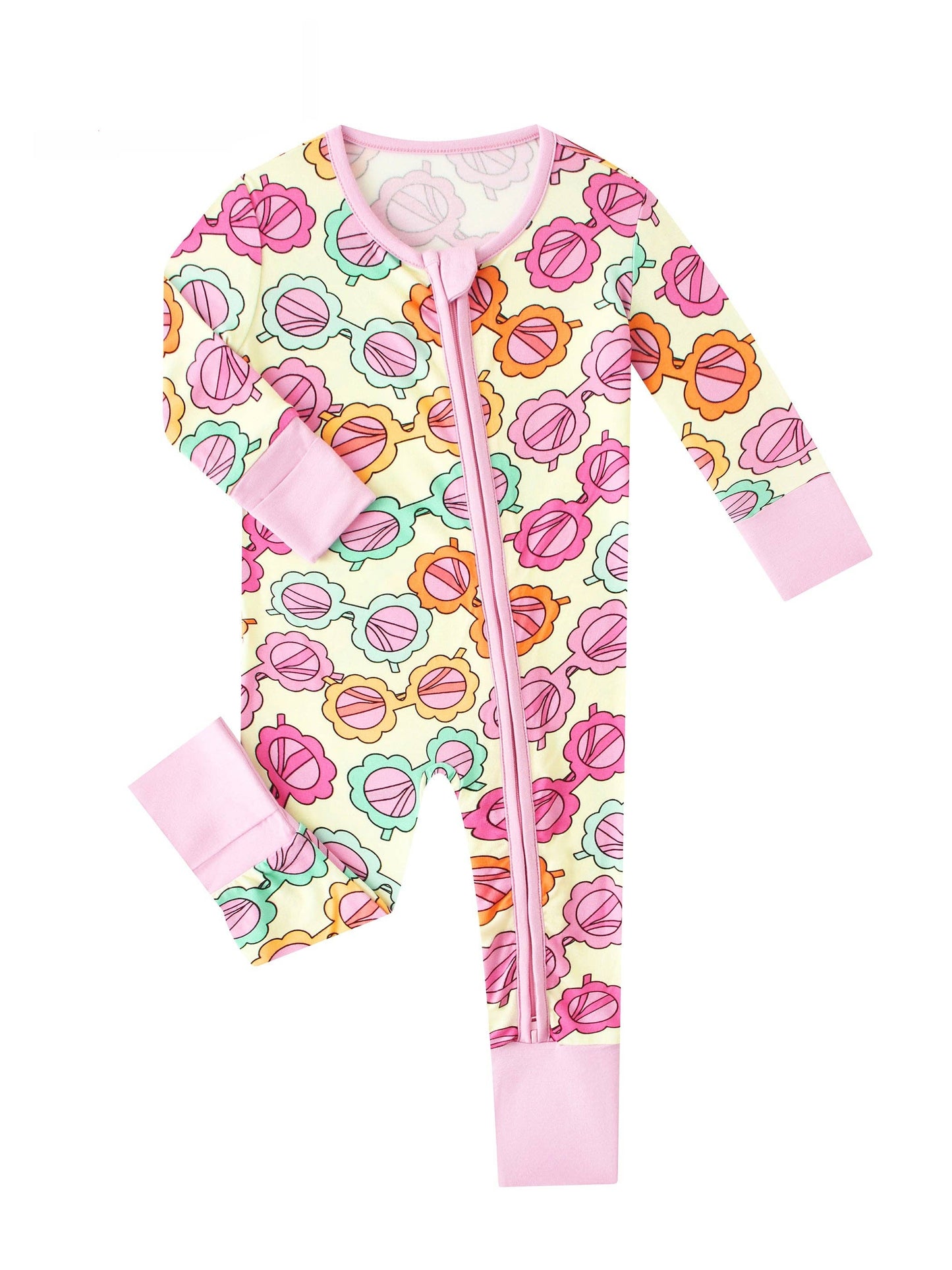 Sunglasses Bamboo Baby Convertible Zippy Romper