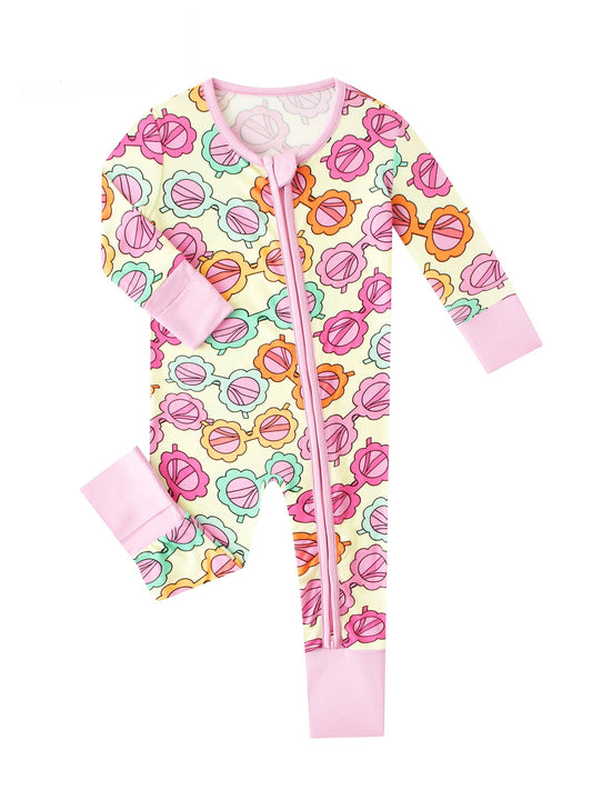 Sunglasses Bamboo Baby Convertible Zippy Romper