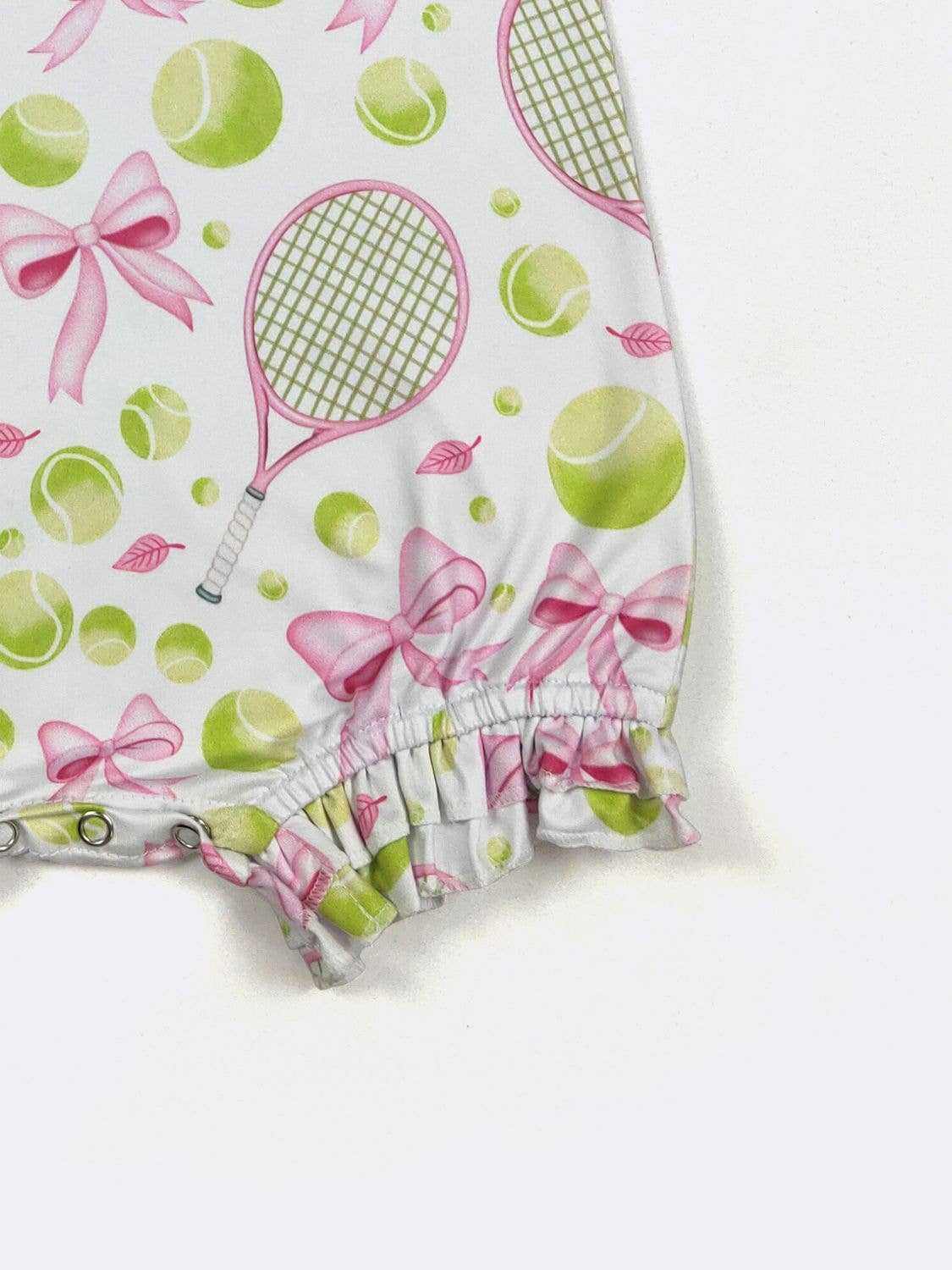 Preppy Tennis Baby Romper