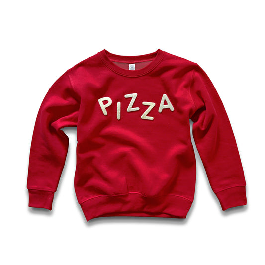 Chitown Clothing - Pizza Felt Applique Crewneck
