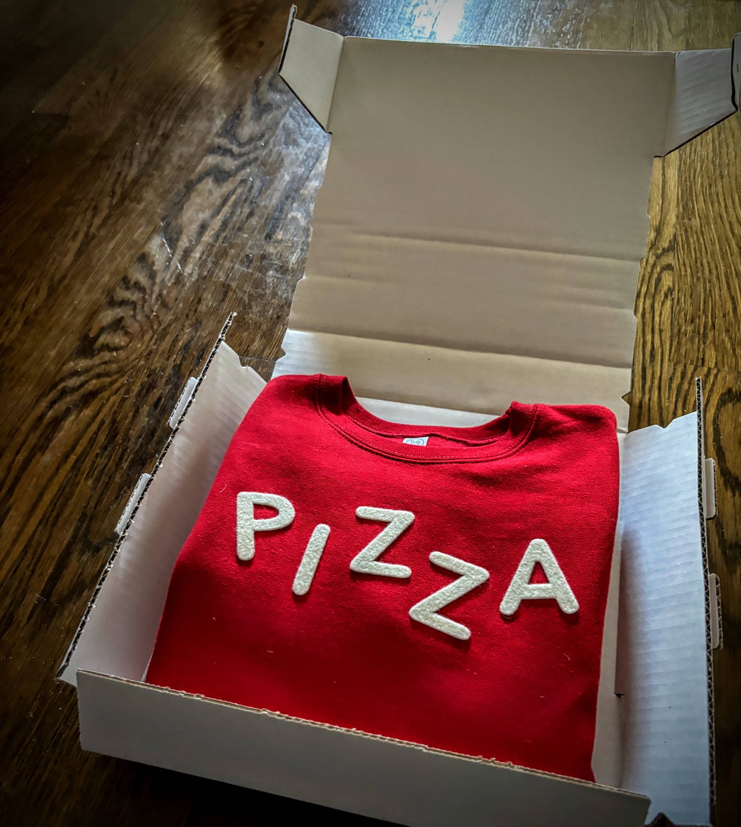 Chitown Clothing - Pizza Felt Applique Crewneck