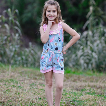 Seaside Shells Romper