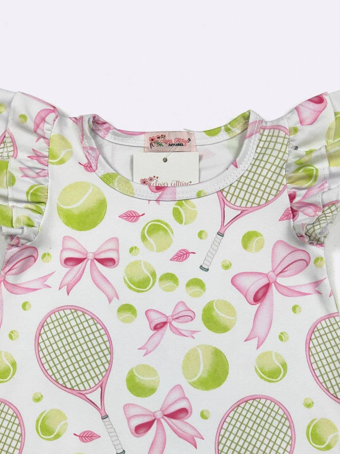 Preppy Tennis Baby Romper