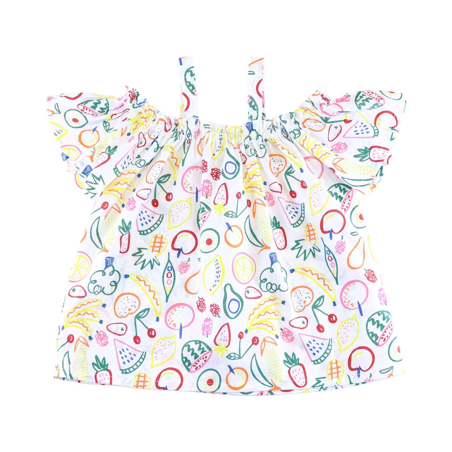 Doe a Dear - Fruit Pattern Top