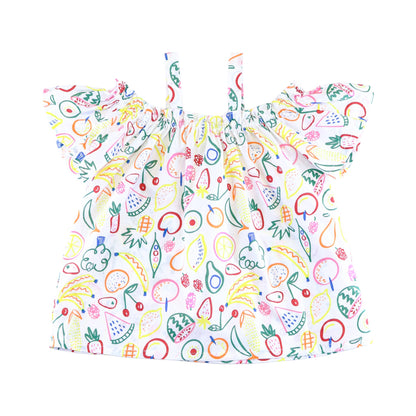 Doe a Dear - Fruit Pattern Top