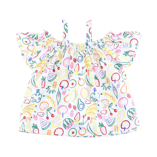 Doe a Dear - Fruit Pattern Top