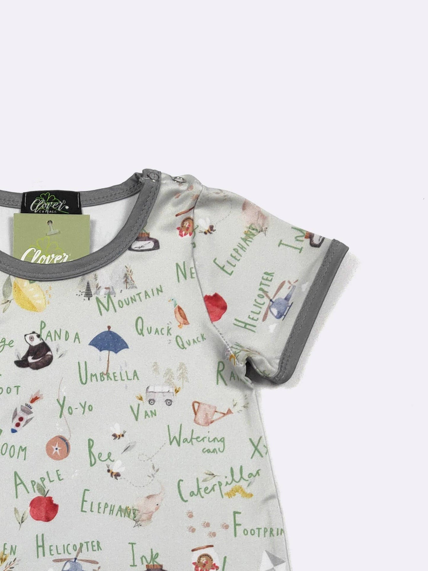 Alphabet Boy Romper