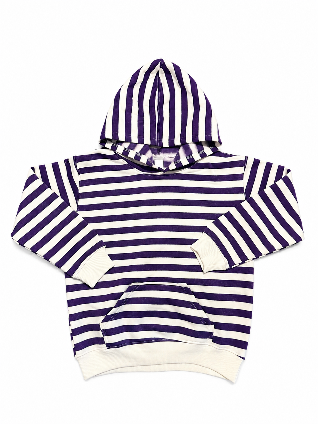Striped Pullover Hoodie