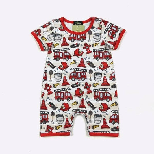 Clover Cottage - Fire Engine Romper