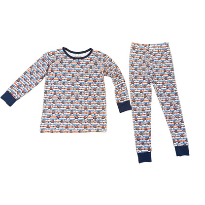 Chicago Football Two-Piece Bamboo Pajama Set