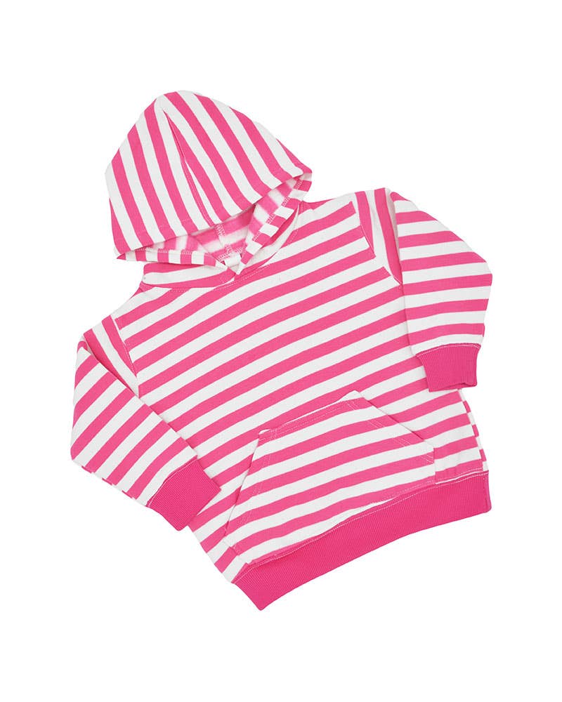 Striped Pullover Hoodie
