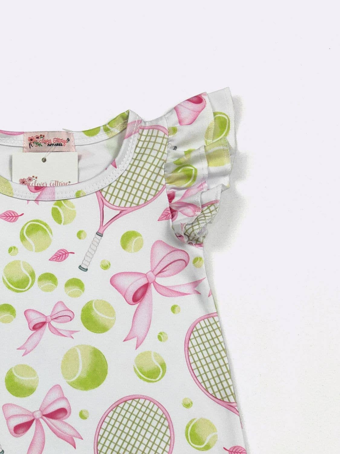 Preppy Tennis Baby Romper