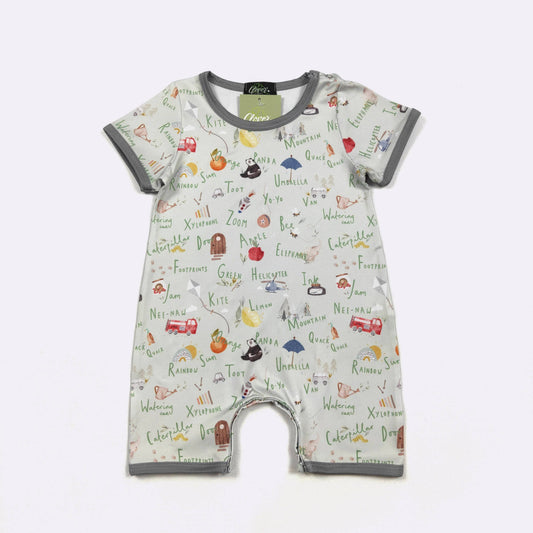 Alphabet Boy Romper