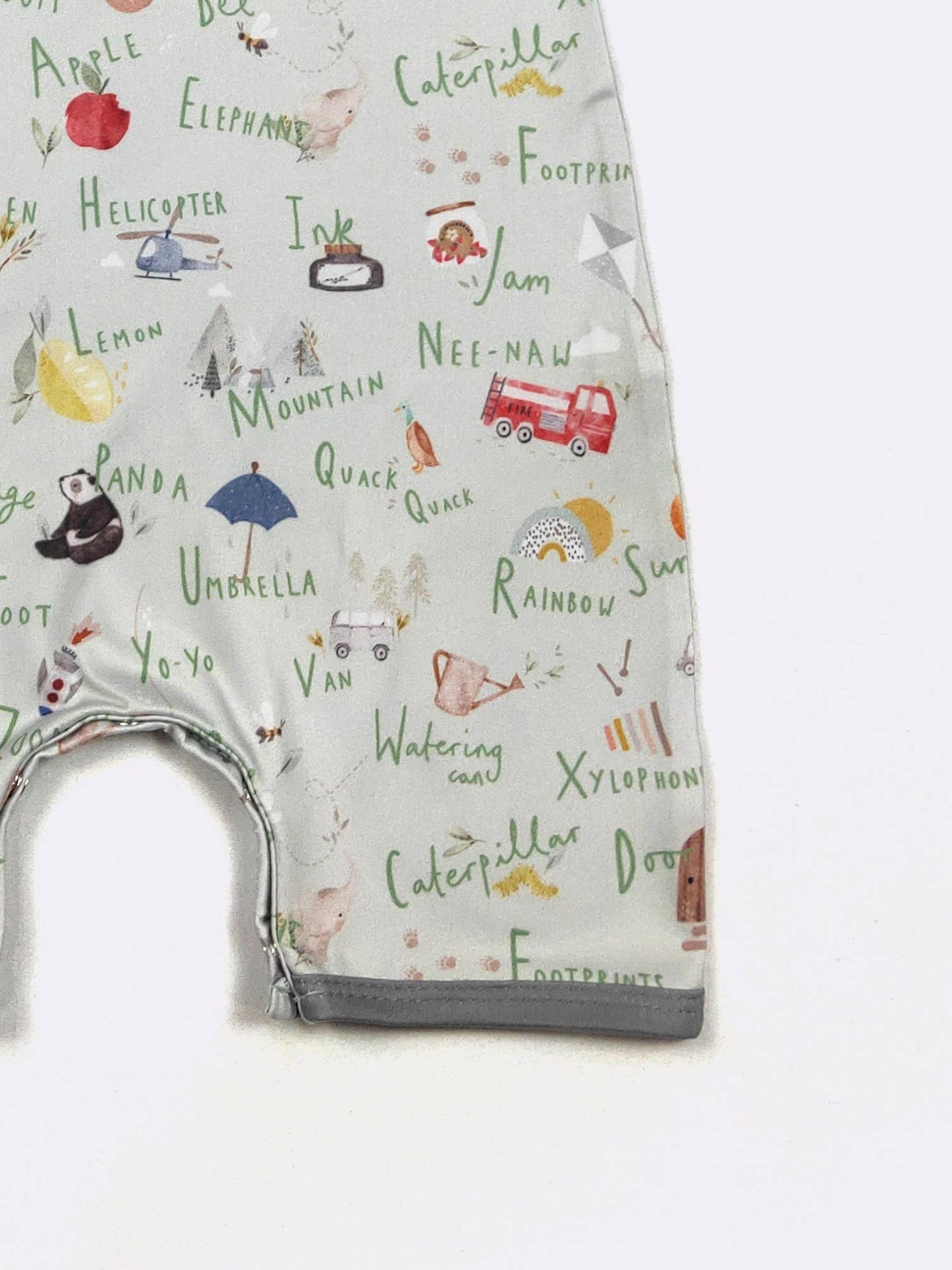 Alphabet Boy Romper